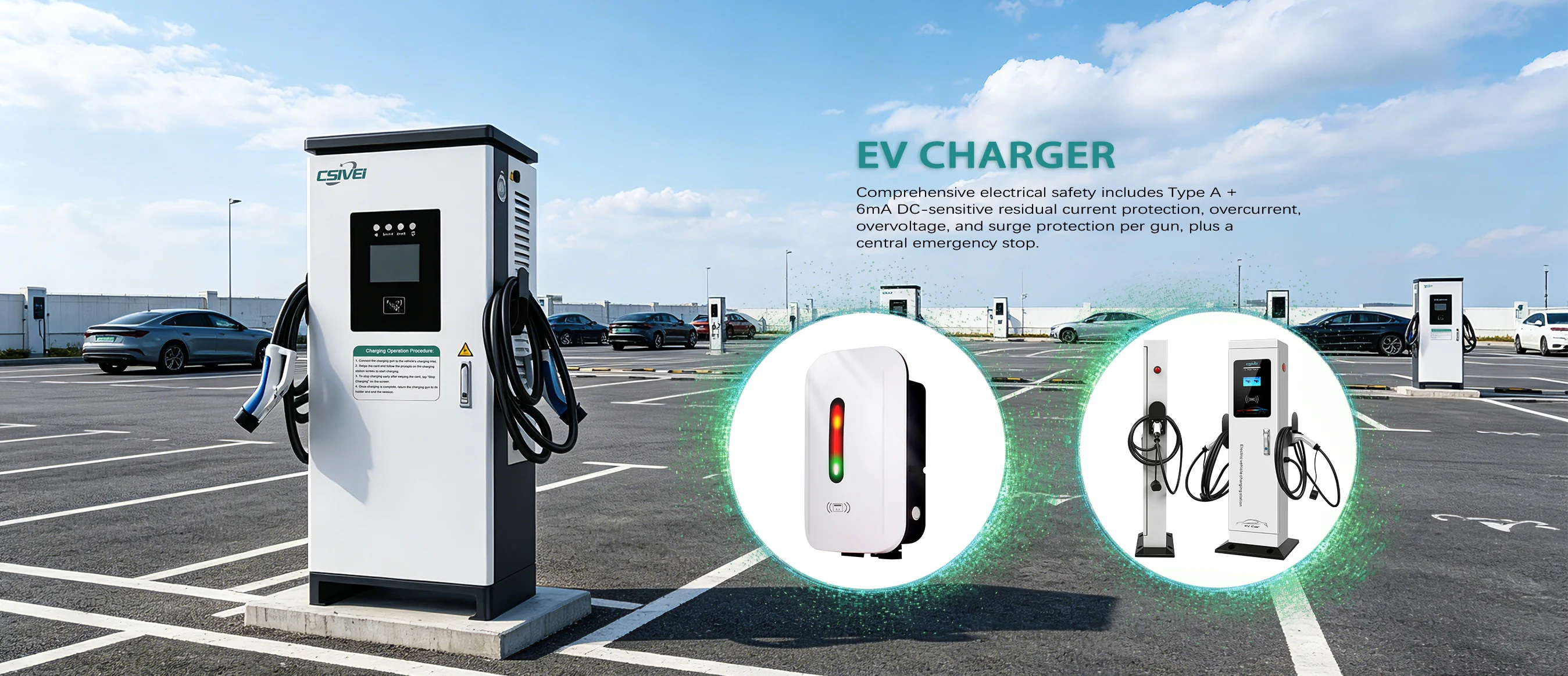 Produttore di caricabatterie per veicoli elettrici